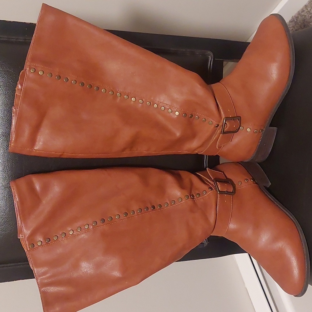Torrid tall boots in chestnut brown 👢